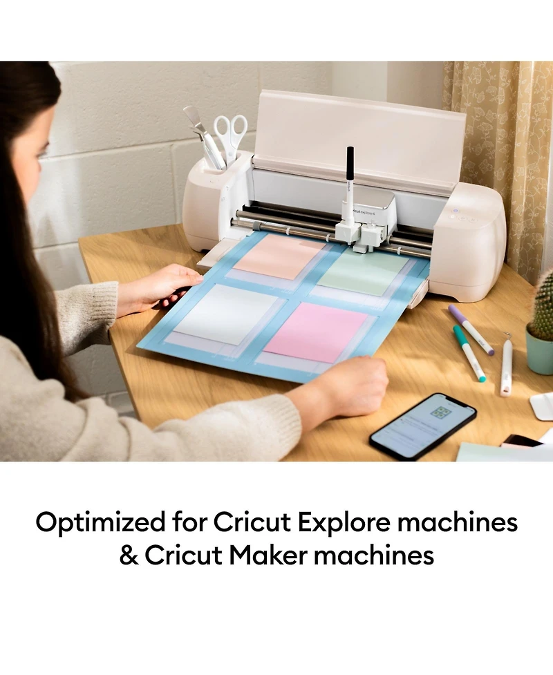 Cricut 2x2 Card Cutting Mat for Cricut Maker and Explore Machines, 2 Count