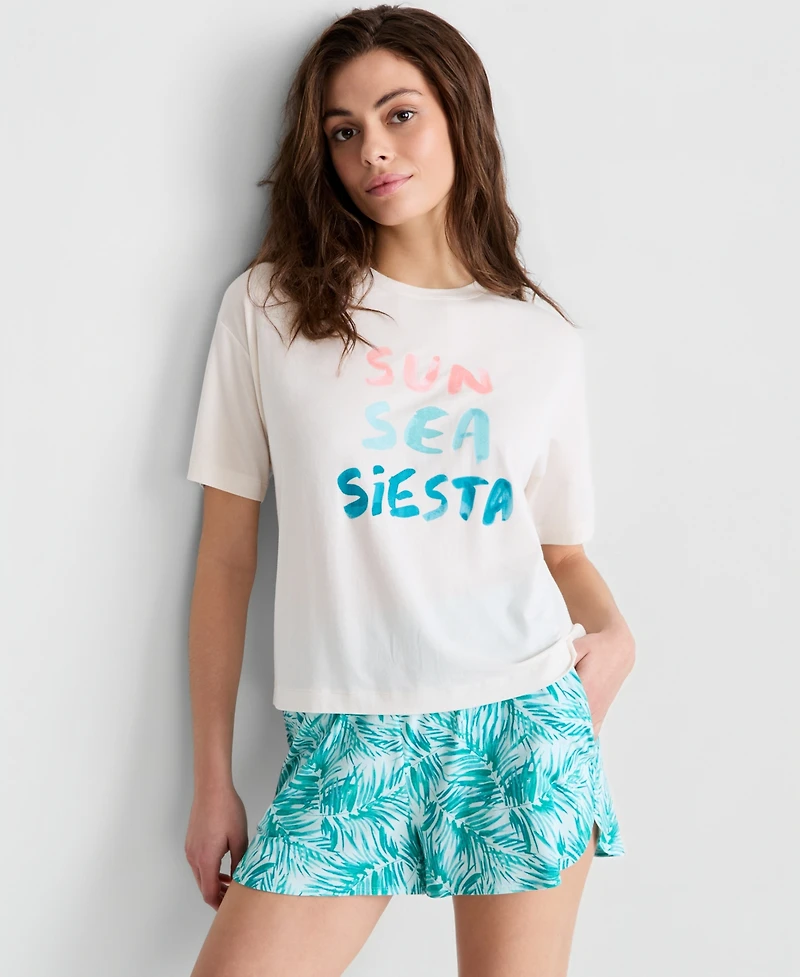 State of Day Women's Graphic Print T-Shirt, Macy's Exclusive