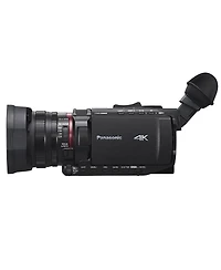 Panasonic Hc-X1600 4K Camcorder, Bundle with 3-Section Aluminum Video Tripod and Roller Bag