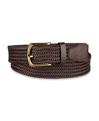 Cole Haan Men's Fully Adjustable Leather Braided Belt
