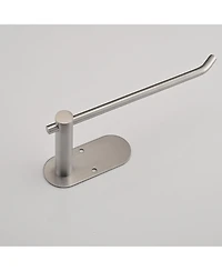 Rainsken Paper Towel Holder, Stainless Steel Wall-mounted Tissue Holder, Self-Adhesive or Drilling for Kitchen and Bathroom