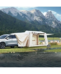 Streamdale Furniture Inflatable Camping Tent - Easy Setup, 4-Season, Waterproof, 4-8 Person