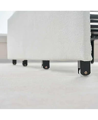 Streamdale Furniture Convertible Pull-Out Queen Sleeper Sofa with Storage