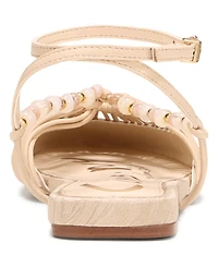 Circus Ny by Sam Edelman Women's Kassie Caged Ankle Strap Flat Sandals