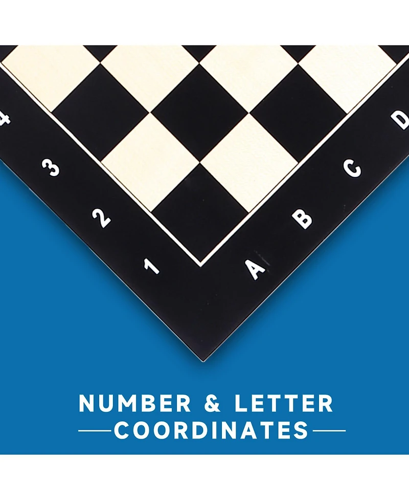 Gse Games & Sports Expert Sapele Maple Inlaid Chessboard