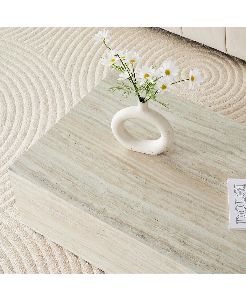 Streamdale Furniture Wood Grain Coffee Table