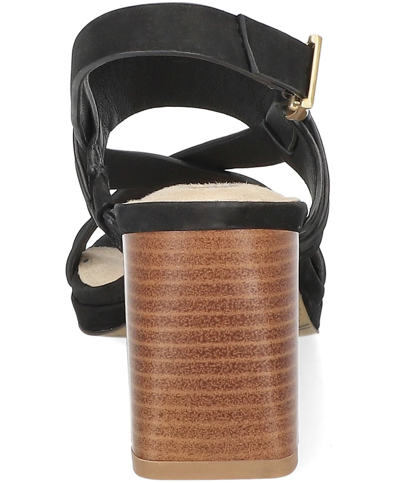 Bella Vita Women's Desoto Square Toe Sandals