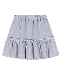 Tommy Hilfiger Girls' 7-16 Ithica Stripe Tiered Skirt