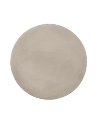 Streamdale Furniture Hourglass Pedestal Lightweight Concrete Side Table