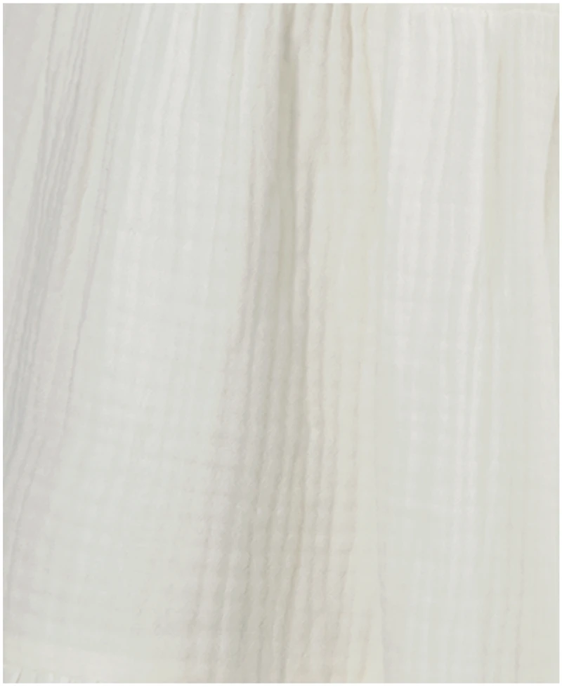 Calvin Klein Girls' 7-16 Crinkle Knit Tiered Skirt