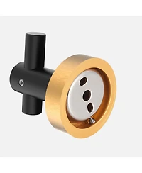 Rainsken 2-Pack Round Base Wall Hanging Hook, Stainless Steel Clothes Hook for Bathroom, Kitchen and Bedroom