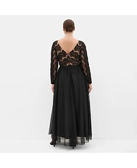 City Chic Women's Rare Beauty Maxi Dress