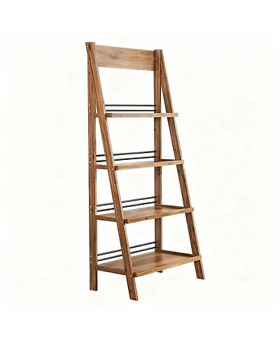 Yigii 4-Tier Ladder Bookshelf
