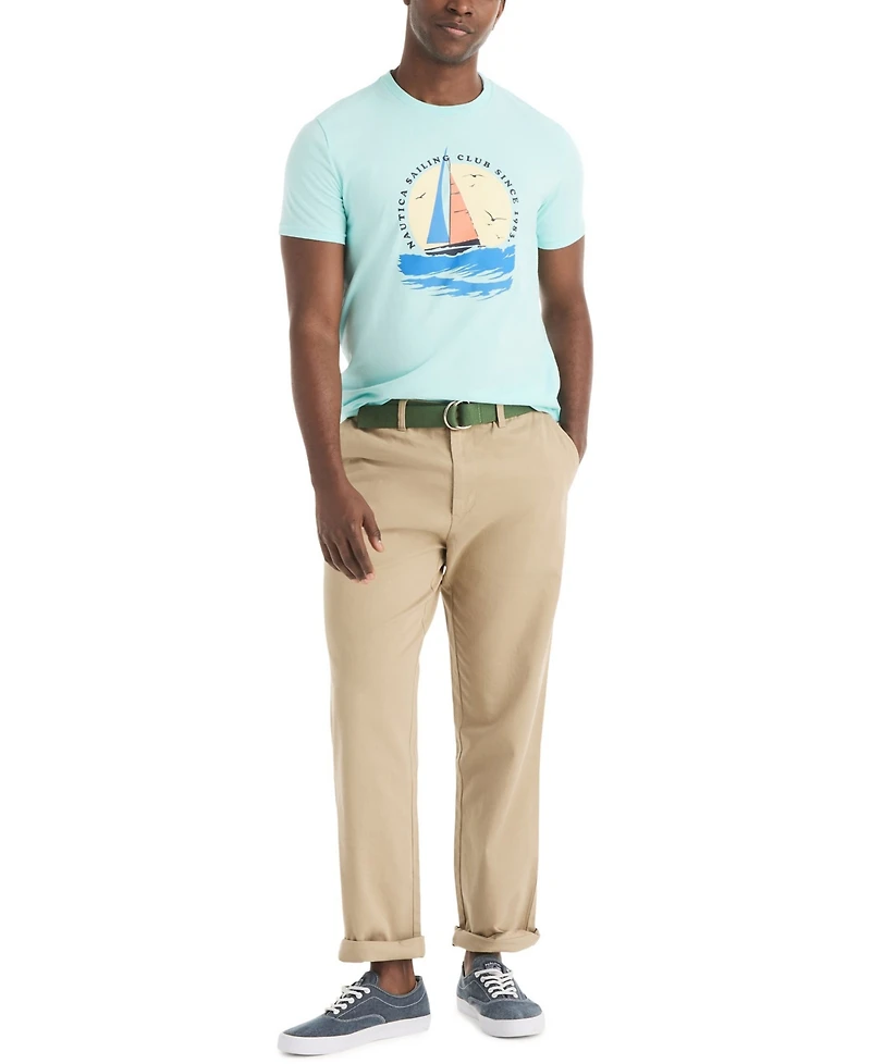 Nautica Men's Short-Sleeve Sailing Club T-Shirt