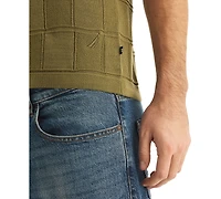 Nautica Men's Short-Sleeve Sweater Polo Shirt