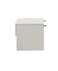 Streamdale Furniture Minimalist Wood Side Table with Drawer