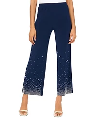 Msk Petite Wide-Leg Pants