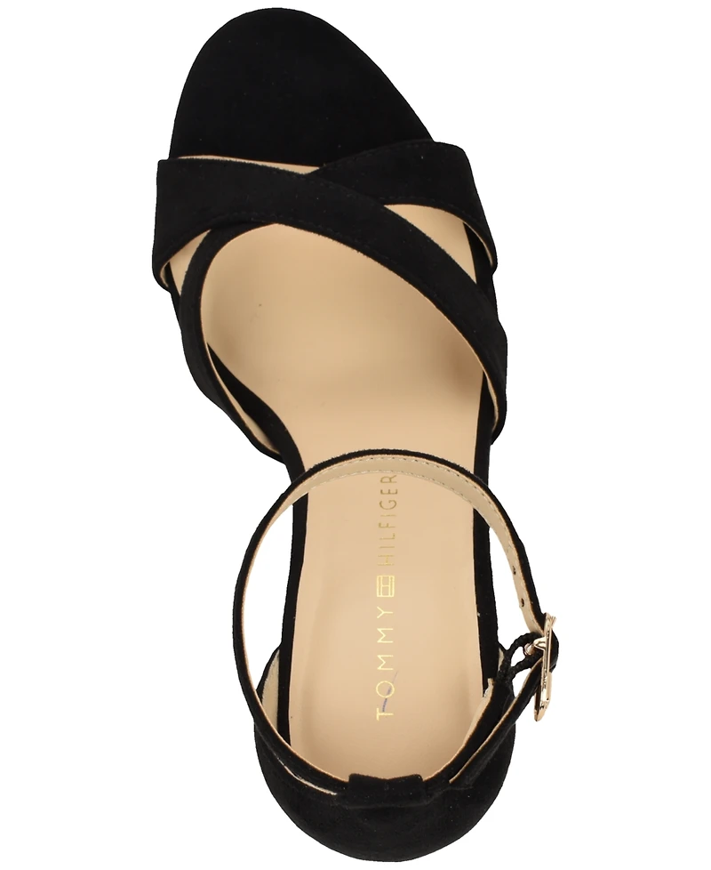 Tommy Hilfiger Women's Zuline High Block Heel Dress Sandals