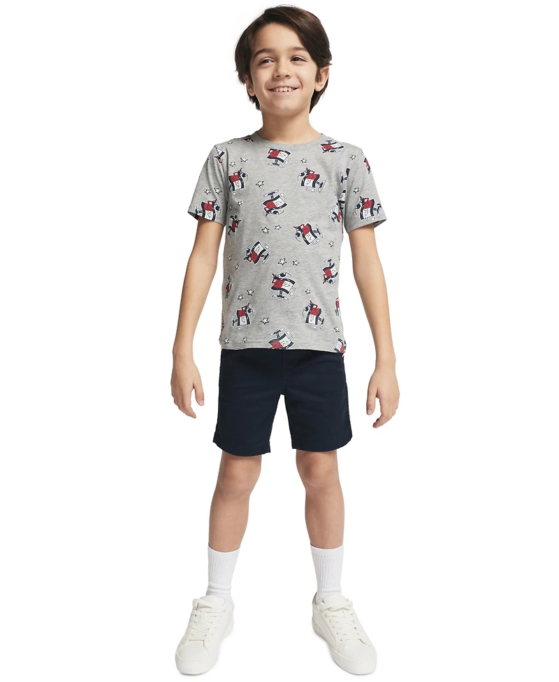 Tommy Hilfiger Boys' 2T-7 Core Essentials Pull-On Shorts