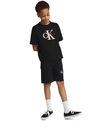 Calvin Klein Boys' 8-16 Essential Woven Pull-On Shorts