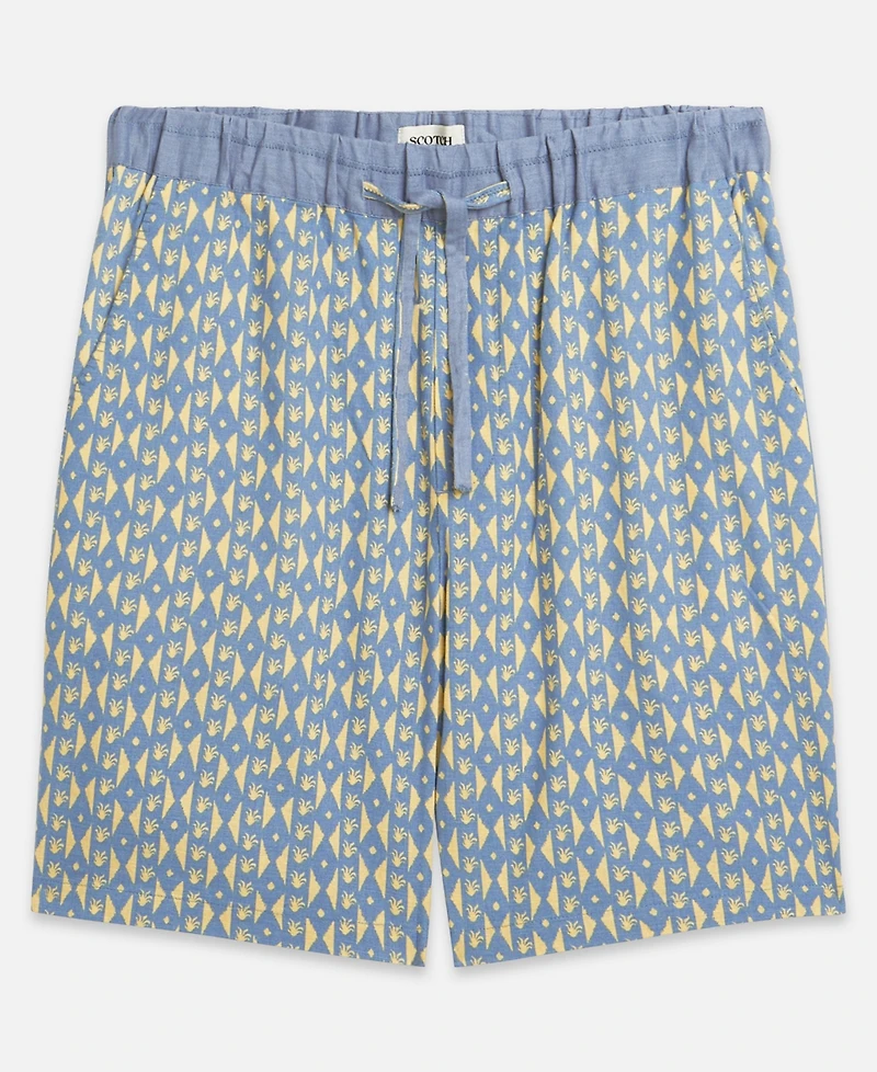 Scotch & Soda Men's Fave Printed Relaxed-Fit Bermuda Shorts