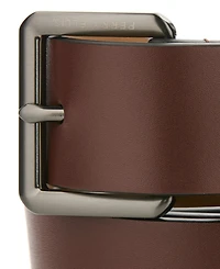 Perry Ellis Portfolio Men's Casual Leather Harness Belt