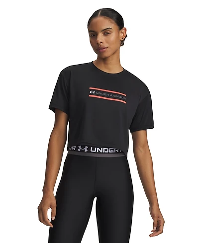 Under Armour Women's Crew Neck Crop Top