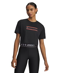 Under Armour Women's Crew Neck Crop Top