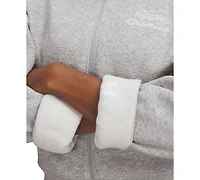 Under Armour Women's Rival Script Crop Full Zip Sweatshirt