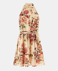 Guess Women's Daniele Halter Neck Sleeveless Dress