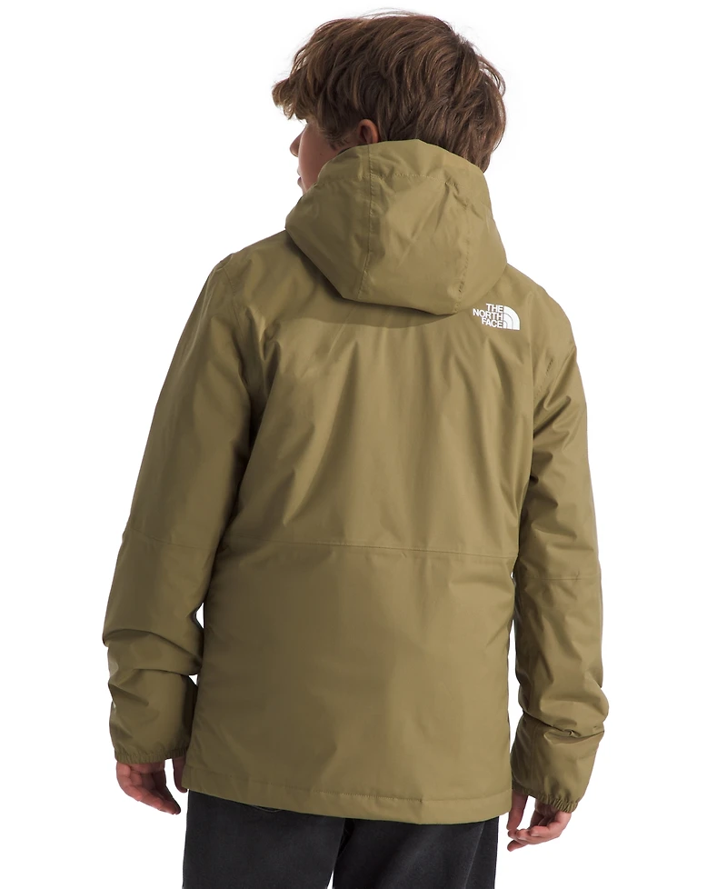 The North Face Boys' 6-20 Warm Antora Hooded Rain Jacket