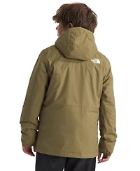 The North Face Boys' 6-20 Warm Antora Hooded Rain Jacket