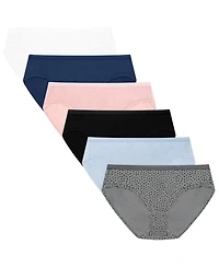 Hanes Women's 6-Pk. Ultimate Breathable Hipster Underwear 41H6CC