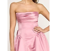 B Darlin Juniors' Strapless Ball Gown