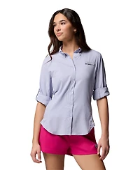 Columbia Women's Pfg Tamiami Ii Long-Sleeved Shirt