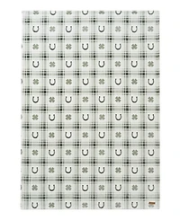 Lucky Brand Clovers Plush Throw, 50" x 70"