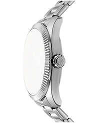 Dkny Men's Day Date Gray Dial Stainless Steel Bracelet Watch, 41mm