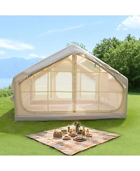 Streamdale Furniture 4 Season Inflatable Camping Tent, Waterproof, Windproof, Skylight, Mesh