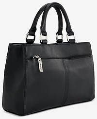 Giani Bernini Nappa Leather Front Zip Crossbody