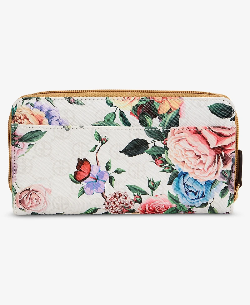 Giani Bernini Floral Print Wallet, Macy's Exclusive