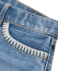abercrombie kids Girls' Low-Rise Denim Shorts