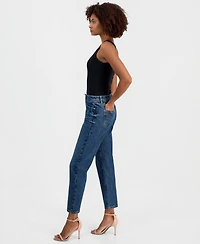 I.n.c. International Concepts Women's High-Rise Straight Ankle Jeans, Macy's Exclusive