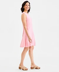 Style & Co Women's Printed Sleeveless Knit Dress, Macy's Exclusive