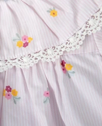 Baby Essentials Girls' Ditsy Floral Bubble Romper & Headband, 2-Piece Set