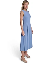 Calvin Klein Women's Sleeveless Pleated Midi Dress