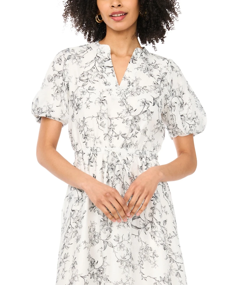 Vince Camuto Women's Split V-Neck Maxi Dress