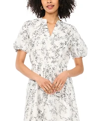 Vince Camuto Women's Split V-Neck Maxi Dress