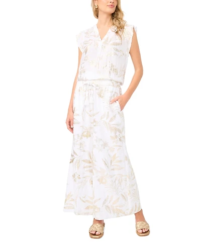 Vince Camuto Women's Ruffle-Sleeve Blouse