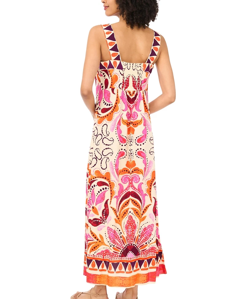 Vince Camuto Women's Smocked Back Maxi Dress