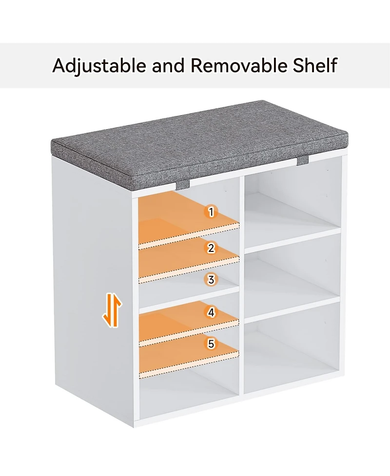 gaomon 20" Shoe Storage Bench